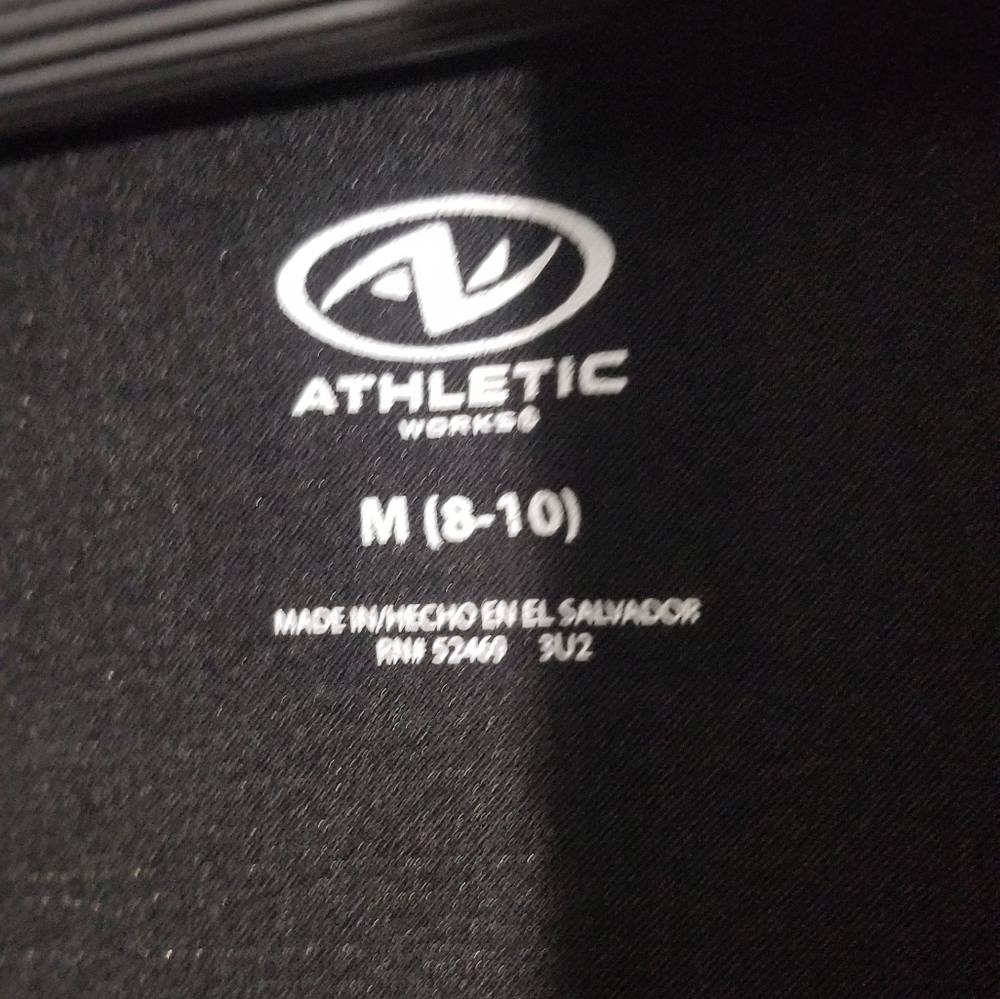 ๐จ5 For $15๐จ - Athletic works (m8-10) black women's tank NWT - Picture 3 of 3